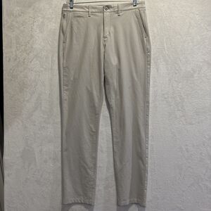 J.Crew Performance Tech Pant Size 33 x 34 Khaki Tan 770 Straight Fit Stretch